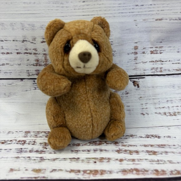 Dakin Other - VTG Lou Rankin Little Mini Friends JASPER Brown Bear 5" Animal Plush Dakin